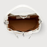 BORSA MONDA'® SMALL IN TESSUTO WHITE MERINOS - White Merinos | Zanellato