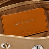 BORSA MONDA'® SMALL IN VIMINI BEIGE PAPRIKA DOLCE | Zanellato