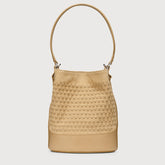 MONDA'® SMALL BAG IN MUSIVA SUEDE BEIGE IVORY | Zanellato