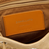 MONDA'® SMALL BAG IN MUSIVA SUEDE BEIGE IVORY | Zanellato