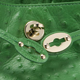 MONDA'® SMALL LEATHER BAG CACTUS GREEN CORTE DEI GRECI | Zanellato