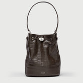 MONDÀ® S IN BROWN ESPRESSO PRINTED LEATHER - FOULARD 70 LINE | Zanellato