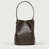 MONDÀ® S IN BROWN ESPRESSO PRINTED LEATHER | Zanellato