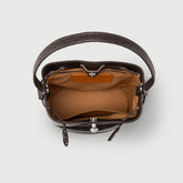 MONDÀ® S IN BROWN ESPRESSO PRINTED LEATHER | Zanellato