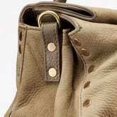 SMALL DOTTA® BAG IN NUBUCK GREY VOLTOLINA - Grey Voltolina | Zanellato