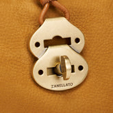 SMALL DOTTA® BAG IN NUBUCK BROWN BRANDY - Brown Brandy | Zanellato