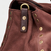 SMALL DOTTA® BAG IN NUBUCK RED BARBERA - Red Barbera | Zanellato