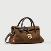DOTTA® S IN BROWN TARTUFO DI NORCIA NAUBUCK - Dotta® | Zanellato