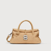 BORSA DOTTA® SMALL IN VIMINI BEIGE PAPRIKA DOLCE - Dotta® | Zanellato