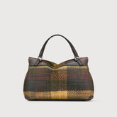 SMALL POSTINA® BAG IN SMOOTH LEATHER GREEN PRUNNO - Green Prunno | Zanellato