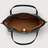 BORSA A'SPASSO® MEDIUM IN TESSUTO BLACK BELGA | Zanellato