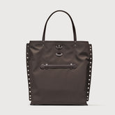 BORSA A'SPASSO® MEDIUM IN TESSUTO BROWN NOCE DI SORRENTO - Borse in Pelle e Tessuto | Zanellato