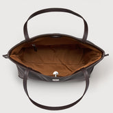 BORSA A'SPASSO® MEDIUM IN TESSUTO BROWN NOCE DI SORRENTO | Zanellato