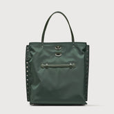 BORSA A'SPASSO® MEDIUM IN TESSUTO GREEN COBRA REALE - Borse in Pelle e Tessuto | Zanellato