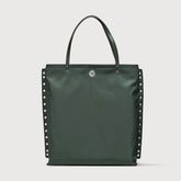BORSA A'SPASSO® MEDIUM IN TESSUTO GREEN COBRA REALE - Borse in Pelle e Tessuto | Zanellato
