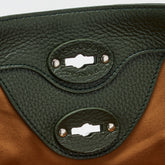 A'SPASSO® MEDIUM BAG IN GREEN COBRA KING FABRIC | Zanellato