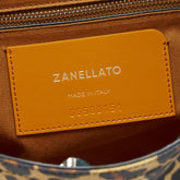 BORSA A'SPASSO® MEDIUM IN TESSUTO BLACK ZOO | Zanellato