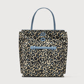 BORSA A'SPASSO® MEDIUM IN TESSUTO BLACK AMAZZONIA - Borse in Pelle e Tessuto | Zanellato