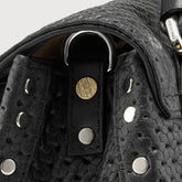 POSTINA® BABY BAG IN LEATHER HOME VENISSA SPECIAL HANDLE BLACK NEROS | Zanellato