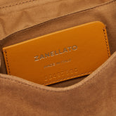 POSTINA® BABY BAG IN ZASHMERE® CACTUS BROWN LEATHER DORSODURO | Zanellato