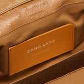 DOTTA® BABY BAG IN ZASHMERE® LEATHER CACTUS BROWN DORSODURO | Zanellato