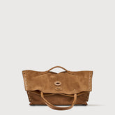 BORSA A'SPASSO® MEDIUM ZASHMERE® & CACTUS BROWN DORSODURO | Zanellato