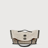A'SPASSO® MEDIUM BAG ZASHMERE® & CACTUS GREY SASSO CORTO | Zanellato