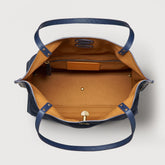 BORSA A'SPASSO® MEDIUM ZASHMERE® & CACTUS BLUE SIDERALE | Zanellato