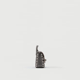 POSTINA® WALLET IN GREY VULCANO HAMMERED LEATHER | Zanellato