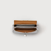 POSTINA® WALLET IN HAMMERED LEATHER GREY CARRARA | Zanellato