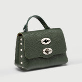 POSTINA® WALLET IN GREEN GIARDINO DI BOBOLI HAMMERED LEATHER | Zanellato