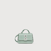 POSTINA® WALLET IN PELLE MARTELLATA GREEN PIPERITA - green piperita | Zanellato