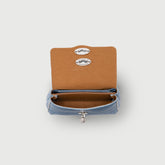 POSTINA® WALLET IN BLUE SAMBUCO NOTTURNO HAMMERED LEATHER | Zanellato
