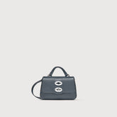 POSTINA® WALLET IN PELLE MARTELLATA BLUE PAVON - Postina® Wallet | Zanellato