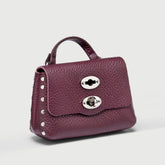 POSTINA® WALLET IN VIOLET AMARENA MODENESE HAMMERED LEATHER | Zanellato