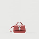 POSTINA® WALLET IN RED RADICCHIO DI TREVISO HAMMERED LEATHER | Zanellato
