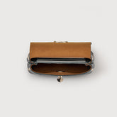 POSTINA® LEATHER WALLET IN CACTUS BLACK CRATERE  | Zanellato