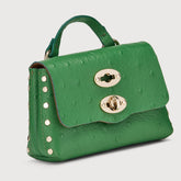 POSTINA® LEATHER WALLET IN CACTUS GREEN CORTE DEI GRECI | Zanellato