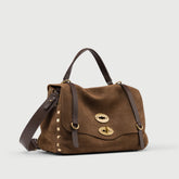 POSTINA® RE S IN BROWN TARTUFO DI NORCIA NAUBUCK - Postina® | Zanellato
