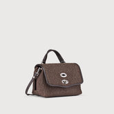 POSTINA® BABY WICKER BAG BROWN SOTTOBOSCO - TEST ALLOWED DISCOUNT | Zanellato