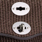 POSTINA® SMALL WICKER BAG BROWN SOTTOBOSCO | Zanellato
