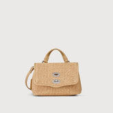 POSTINA® BABY WICKER BAG BEIGE PAPRIKA DOLCE - TEST ALLOWED DISCOUNT | Zanellato