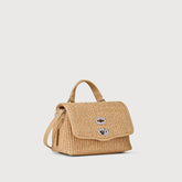 POSTINA® BABY WICKER BAG BEIGE PAPRIKA DOLCE - TEST ALLOWED DISCOUNT | Zanellato