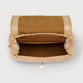 BORSA POSTINA® BABY IN VIMINI BEIGE PAPRIKA DOLCE | Zanellato