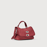 POSTINA® BABY BAG IN RED VIGNOLA WICKER - Postina® | Zanellato