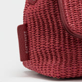 POSTINA® BABY BAG IN RED VIGNOLA WICKER | Zanellato