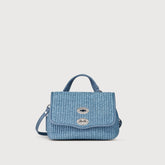 POSTINA® BABY WICKER BAG BLUE ADRIATICO - TEST ALLOWED DISCOUNT | Zanellato