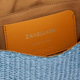 POSTINA® BABY WICKER BAG BLUE ADRIATICO | Zanellato