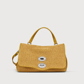 POSTINA® SMALL WICKER BAG YELLOW PROVENCE - Postina® | Zanellato