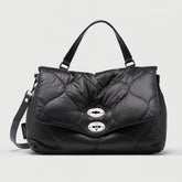 POSTINA® M IN BLACK LIQUIRIZIA FABRIC | Zanellato
